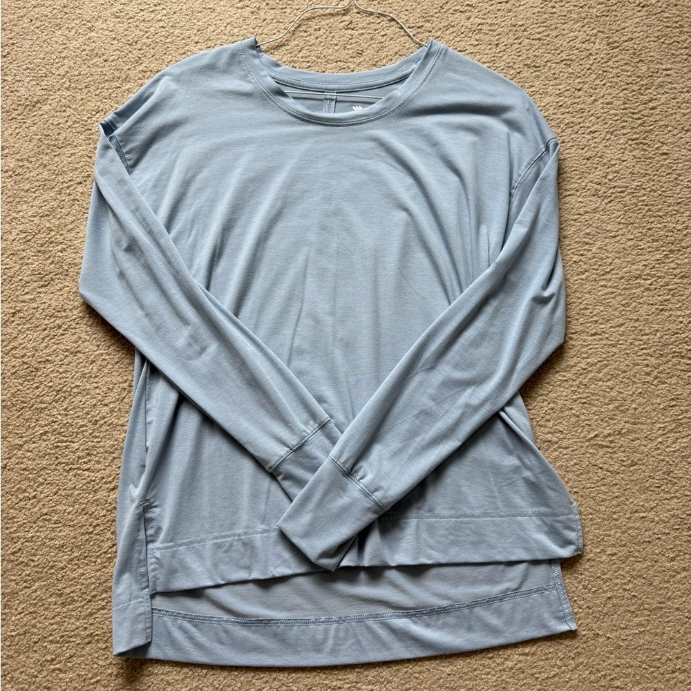 All in Motion Blue Relaxed Sweatshirt